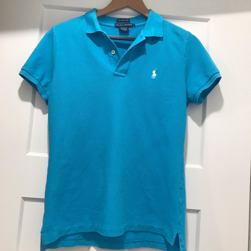 Y2K Ralph Lauren Skinny Polo Women’s Large